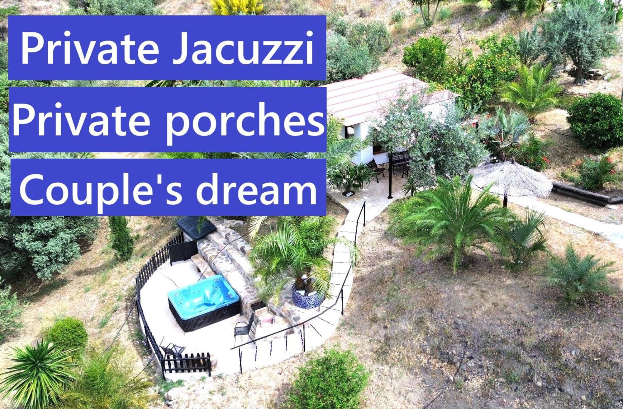 Private Detached Chalet With Own Jacuzzi Mi Dushi Tolox Exteriör bild